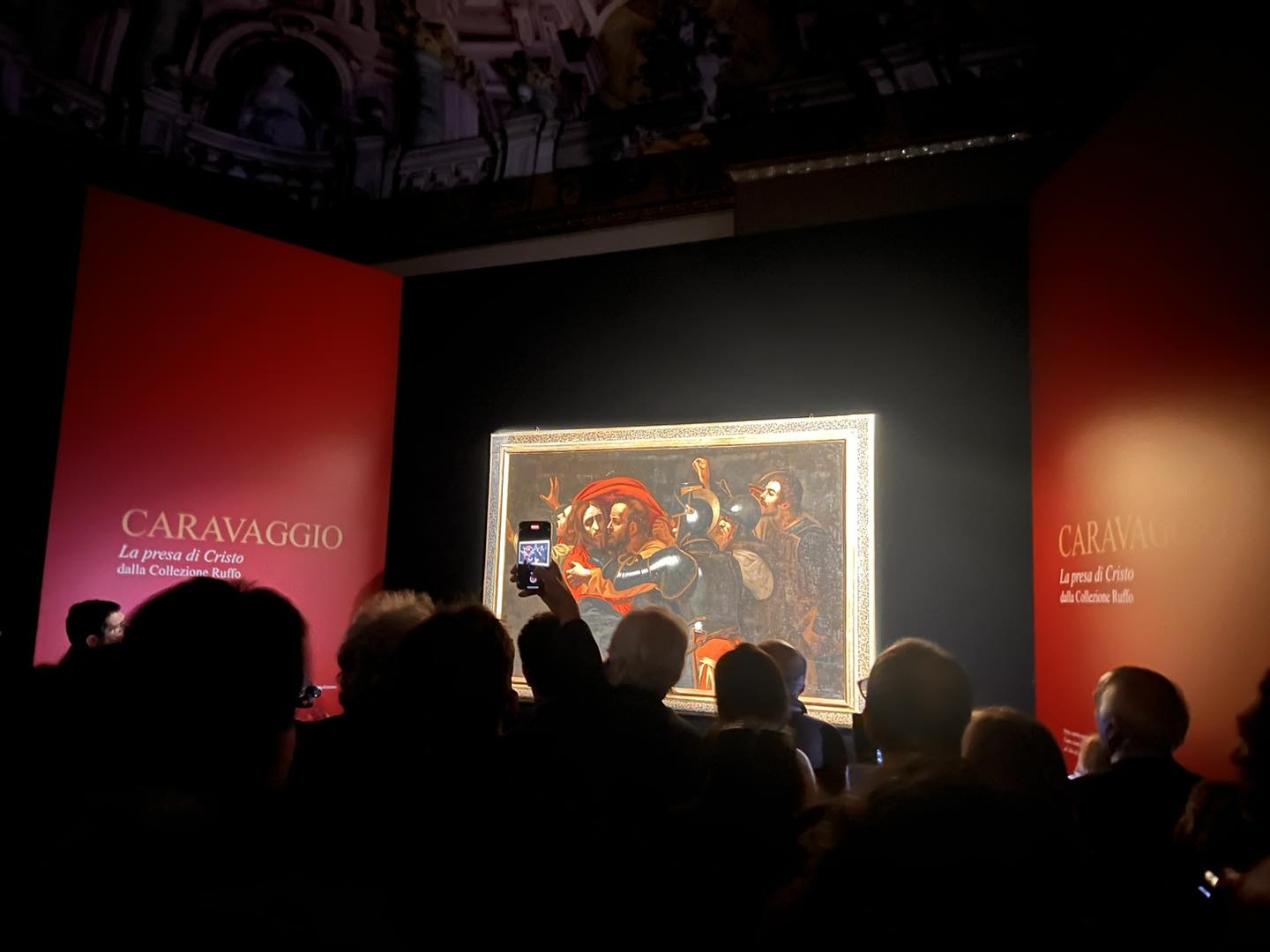 Caravaggio A Napoli La Presa Di Cristo In Mostra AllArchivio