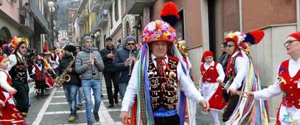 L’ultima festa del Carnevale a Gesualdo (AV)