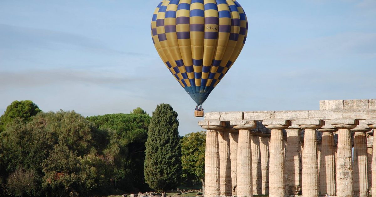 Hot Air Balloon Festival 2024 in Paestum: Fly over the Temples από 28 Σεπτεμβρίου έως 6 Οκτωβρίου